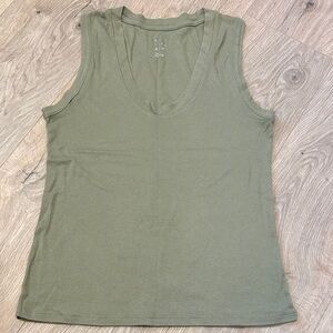 A New Day Sage Green Tank Top